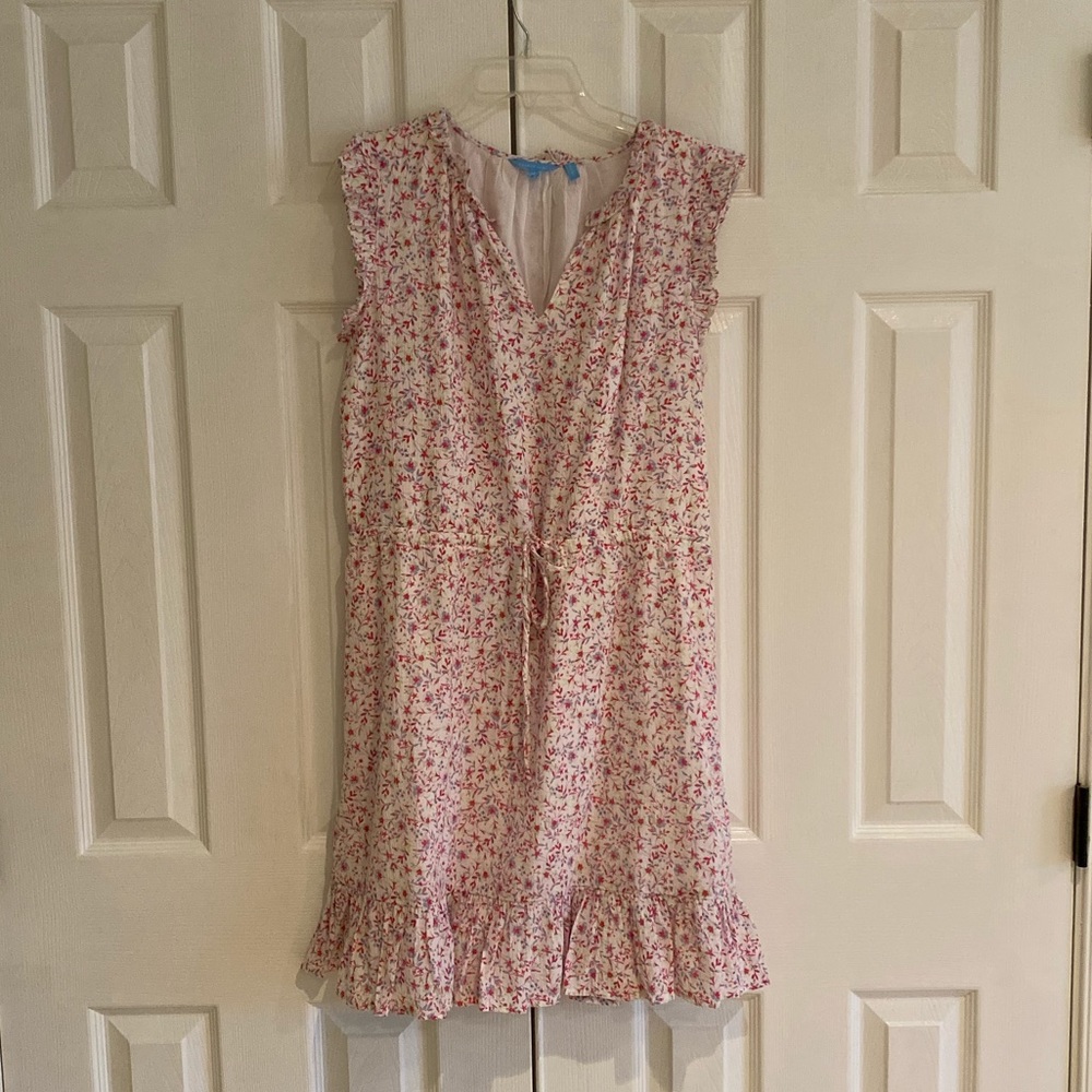 Draper James floral popover dress